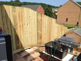 Exeter Fencing in Gardens in and around the Exeter area