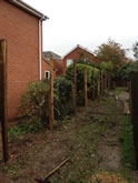 Garden Fencing Project in Exeter - Exeter Garden Fencing