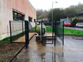 Installation of metal/industrial security fencing