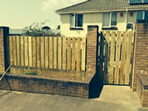 Exeter Fencing in Gardens in and around the Exeter area