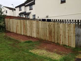Exeter Fencing in Gardens in and around the Exeter area