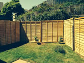 Exeter Fencing in Gardens in and around the Exeter area