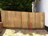 Exeter Fencing in Gardens in and around the Exeter area