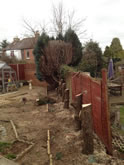 Garden Fencing Project in Exeter - Exeter Garden Fencing