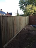 Garden Fencing Project in Exeter - Exeter Garden Fencing