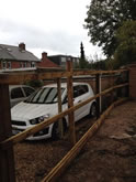 Garden Fencing Project in Exeter - Exeter Garden Fencing