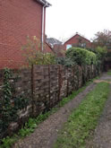 Garden Fencing Project in Exeter - Exeter Garden Fencing