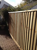 Garden Fencing Project in Exeter - Exeter Garden Fencing