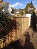 Garden Fencing Project in Exeter - Exeter Garden Fencing