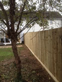 Garden Fencing Project in Exeter  -  Exeter Garden Fencing