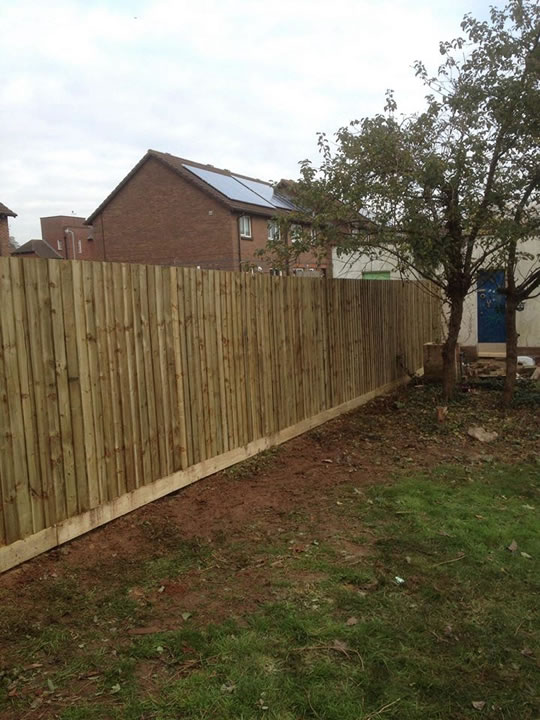 Exeter Garden Fencing Portfolio