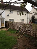 Garden Fencing Project in Exeter  -  Exeter Garden Fencing