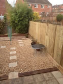 New Garden Fencing and Landscaping in Exeter, Devon