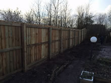 New Garden Fencing and Landscaping in Topsham, Exeter, Devon