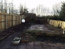 New Garden Fencing and Landscaping in Topsham, Exeter, Devon