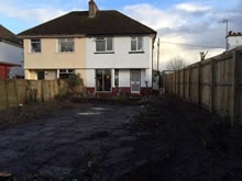 New Garden Fencing and Landscaping in Topsham, Exeter, Devon