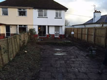 New Garden Fencing and Landscaping in Topsham, Exeter, Devon