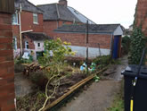 New Garden Fencing and Landscaping in Topsham, Exeter, Devon