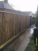 New Garden Fencing and Landscaping in Topsham, Exeter, Devon