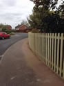 New Picket Fencing Installed in Exminster Exeter Devon