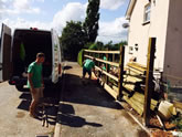 New Featheredge fencing Installed in Broadclyst Exeter