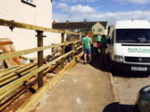 New Featheredge fencing Installed in Broadclyst Exeter