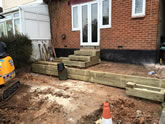 New Garden fencing and garden landscaped in Exeter