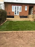 New Garden fencing and garden landscaped in Exeter