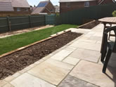 New Garden fencing and garden landscaped in Exeter