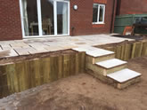 New Garden fencing and garden landscaped in Exeter