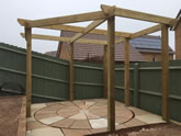 New Garden fencing and garden landscaped in Exeter