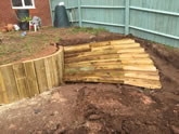 New Garden fencing and garden landscaped in Exeter