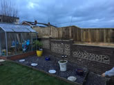 New garden fencing installed and constructed in Exeter